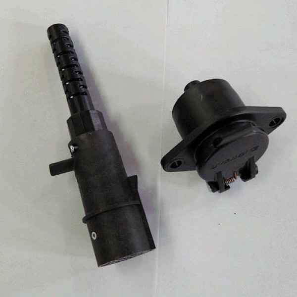 TOMADA ELETR 7-POLOS COMPL/PLAST 001311