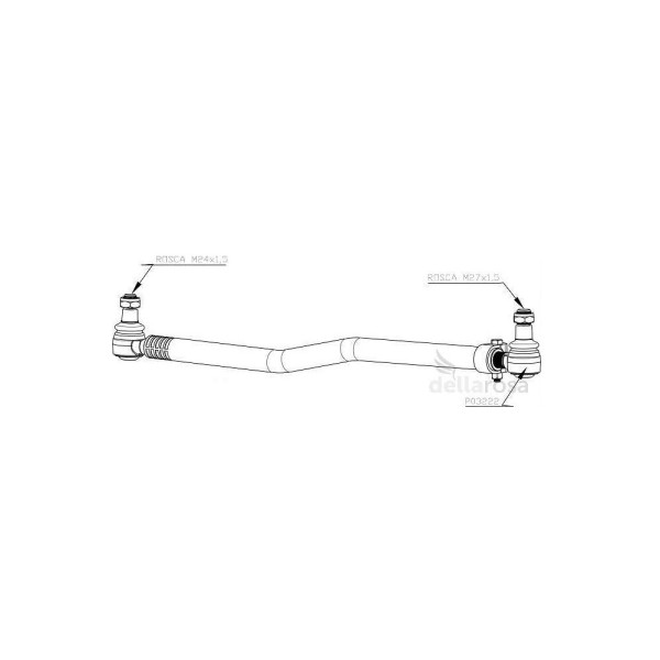 BARRA DIR MB AXOR 3340/44 CURTA P03432