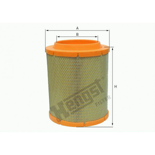 FILTRO AR VV FH12400/440/480 E1024L