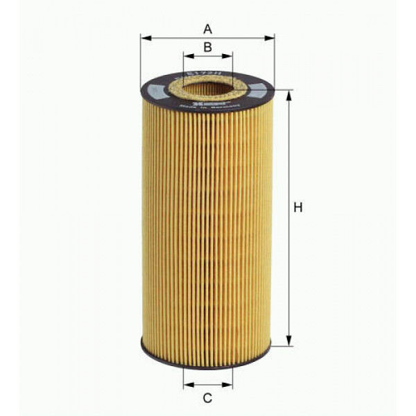 FILTRO LUB MTR MAN VW 12/ E172HD35      4 CC