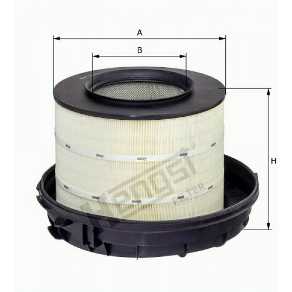 FILTRO AR MB2646 ACTROS LX814/1 E497L
