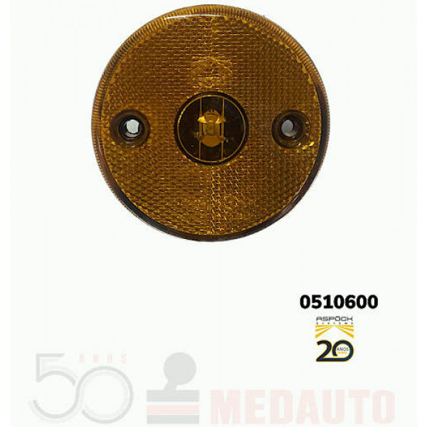 LANT CARR LAT RED LED 24V AM 0510600