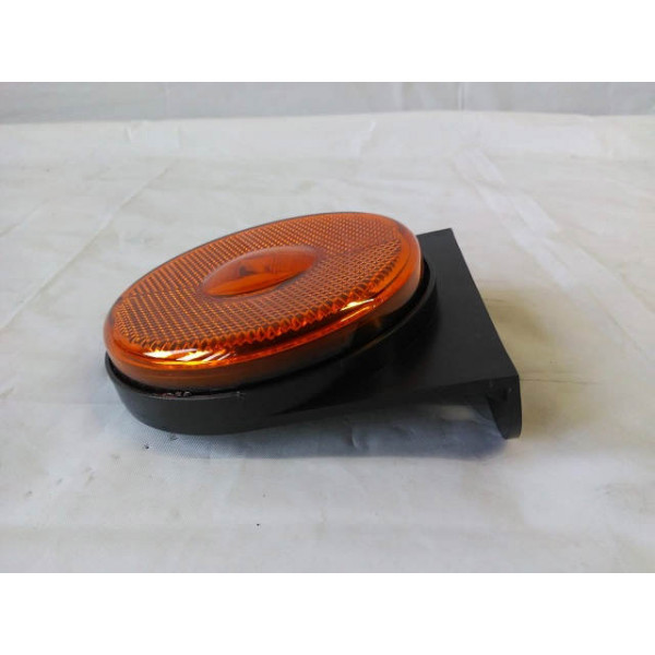 LANTERNA LATERAL AMBAR LED BIVOLT - C/SUPORTE PARA CARRETA