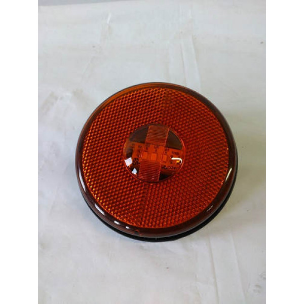 Lanterna Lateral Para Carretas E Baús Led Bi-volt Ambar