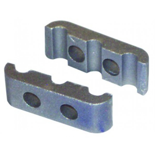 ABRAÇADEIRA CANO INJETOR(TRIPLA) CONJUNTO MWM229 J1845 CONJUNTO 2 PECAS (3 CANAIS FEMEA)