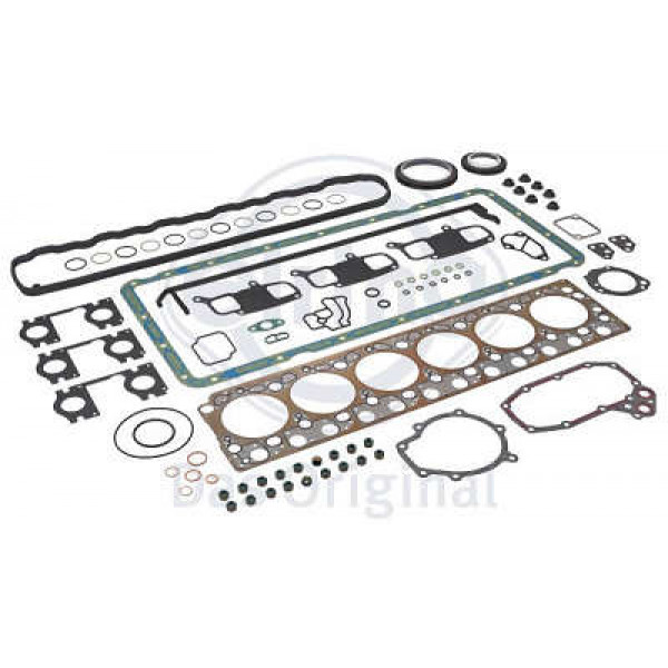 JUNTA MOTOR MERCEDES 926 COMPLETA C/RETENTOR 538232          TAMPA VALVULA PLASTICA E CARTER ALUM