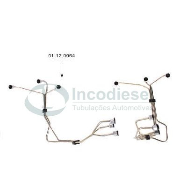 CANO INJETOR CUMMINS 4CC 6BT 5.9L B/ROT 9052054