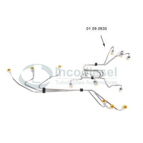 CANO INJETOR VOLKSWAGEN CUMMINS SC 3CC 01090830         17/18310 TITAN