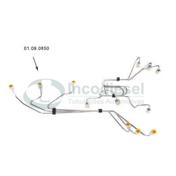 CANO INJETOR VOLKSWAGEN CUMMINS SC 5CC 01090850         17/18310 TITAN