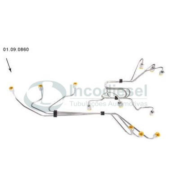 CANO INJETOR VOLKSWAGEN CUMMINS SC 6CC 01090860        17/18310 TITAN