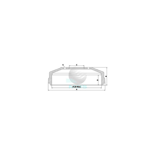 TAMBOR GM A/C/D20 92/ TR T18A           HF370