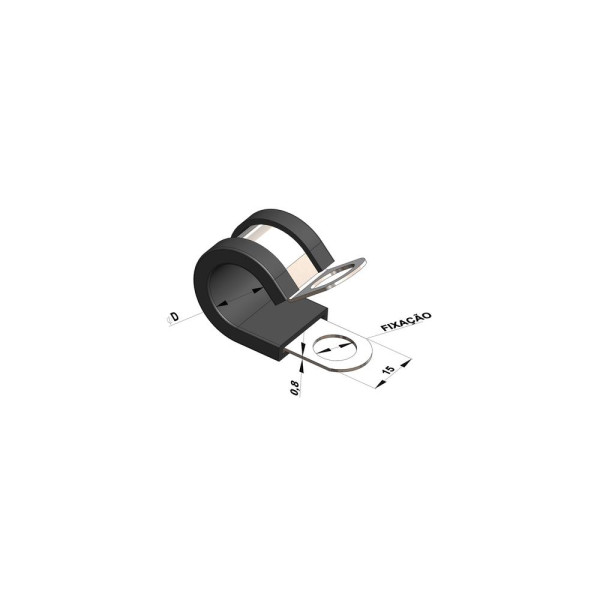 ABRAC HID C/BOR CANO/FLEX (10MM) BAP10