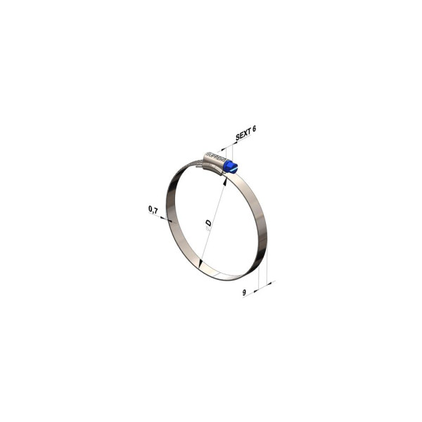 ABRAC 09MM 25X38MM AR038