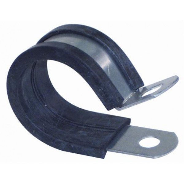 ABRAÇADEIRA HIDRAULICA C/BORRACHA CANO/FLEX (22MM) SU22