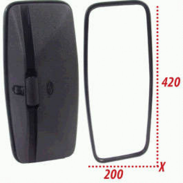 ESPELHO RETROVISOR CONVEXO MERCEDES/HPN/VVO LS332