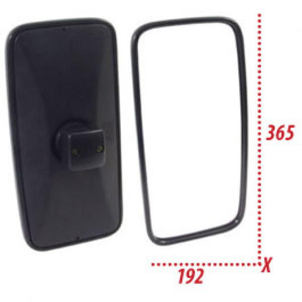 ESPELHO RETROVISOR MERCEDES ATEGO/AXOR 20001/ LS338