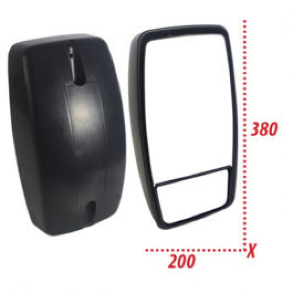 ESPELHO RETROVISOR BI-PART CARGO 815 LS341BI