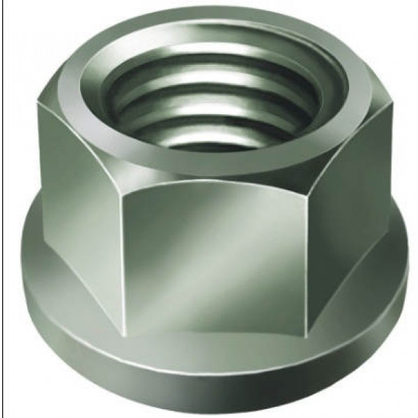 PORCA SEXTAVADA FLANGE