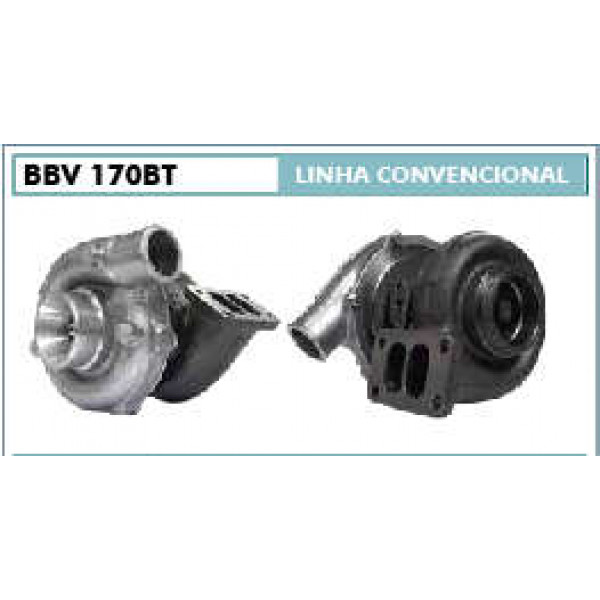 TURBINA CUMMINS S-B 6BT5.9 BBV170BT        SEM INTERCOOLER