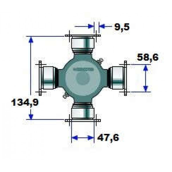 CRUZETA CARDAN VOLKSWAGEN 24220/26300 5279X 801012
