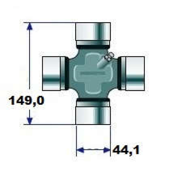 CRUZETA CARDAN SCANIA 111 801026               512276X 801026