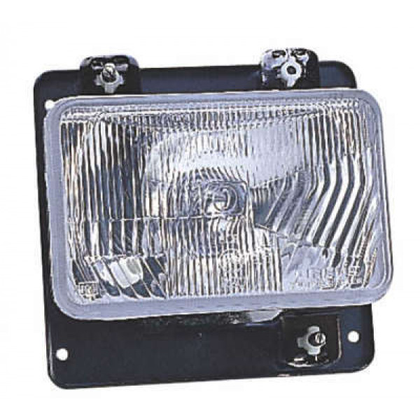 FAROL MERCEDES 1214/1941 H4 LADO DIREITO C/VIGIA FM13LD