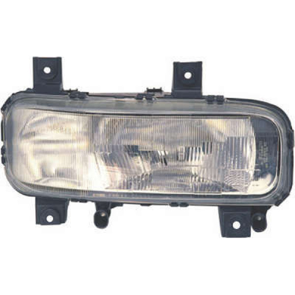 FAROL MERCEDES ATEGO H1/H4 COM AUXILIAR NEBLINA FM143LE FAROL FRIZADO