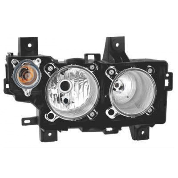 FAROL MERCEDES ATEGO 13/ FM227E H7/H1