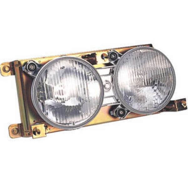 FAROL MERCEDES1218/1620 DUPLO ESQUERDO 96/99 FM69LE LAMPADAS H1/H1
