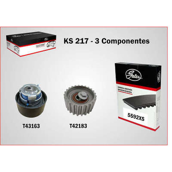 KIT CORREIA DENTADA DUCATO 10/ KS217