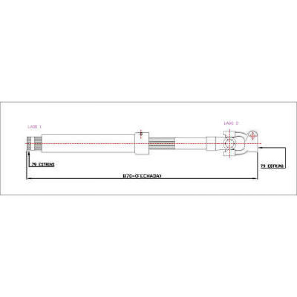 COLUNA DIRECAO SCANIA R114/124 1541653         CDI1040